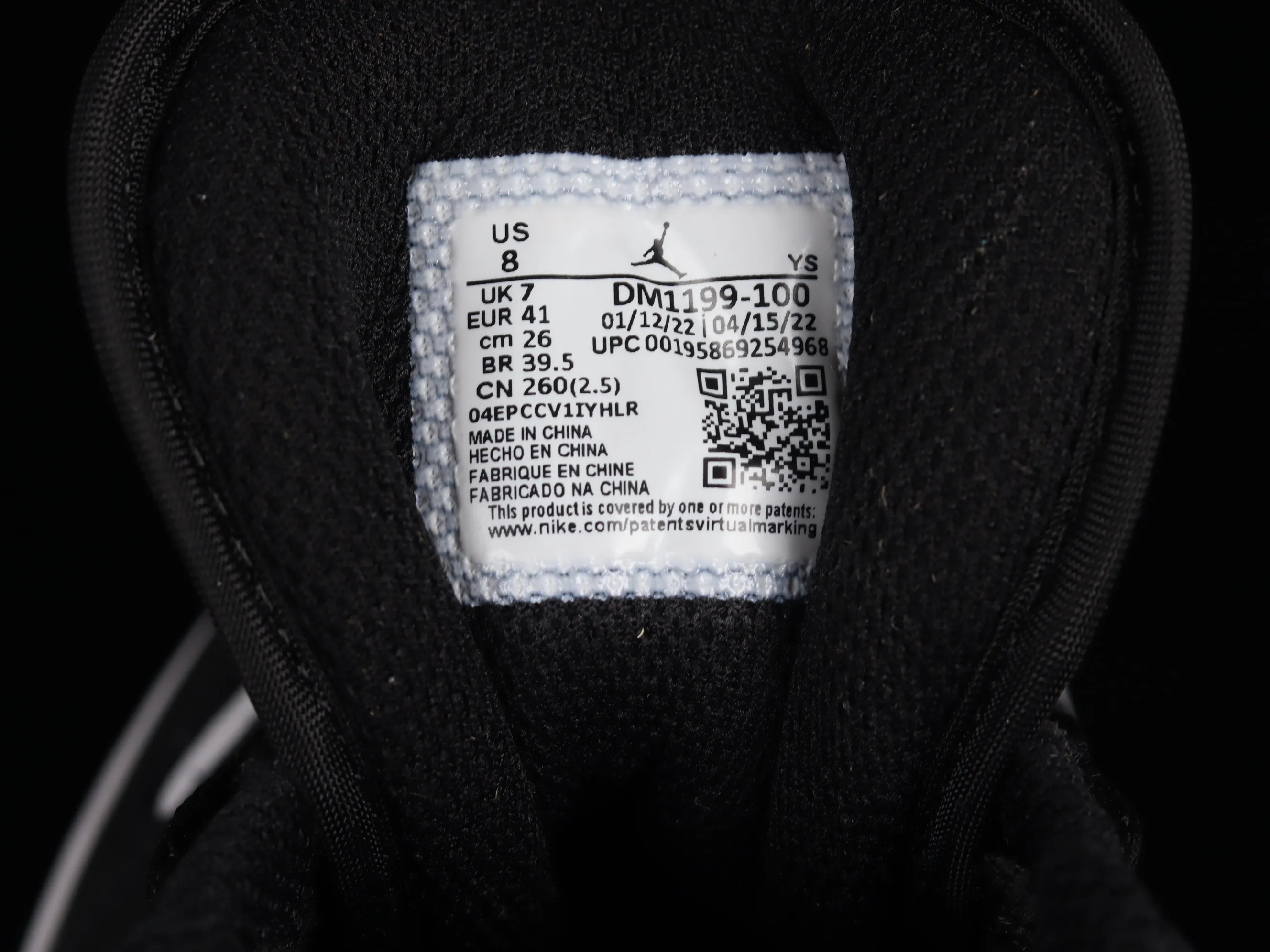 All categories Air Jordan Jordan series basketball shoes Air Jordan 1 Low G version pure original Air Jordan 1 Low AJ1 Joe 1 tie-dye low-top casual sneakers DM1199-100